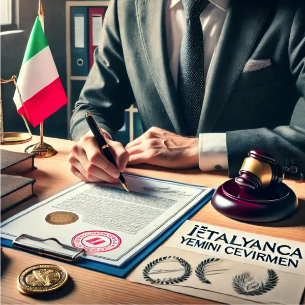 italyanca yeminli tercümaan