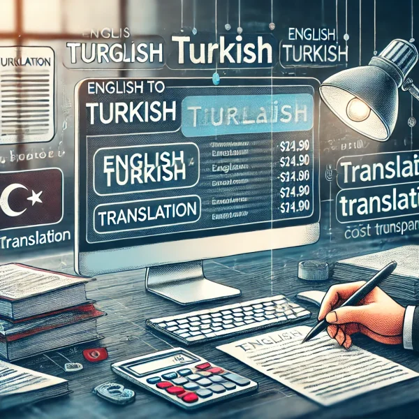 İngilizce Türkçe Çeviri Fiyatları